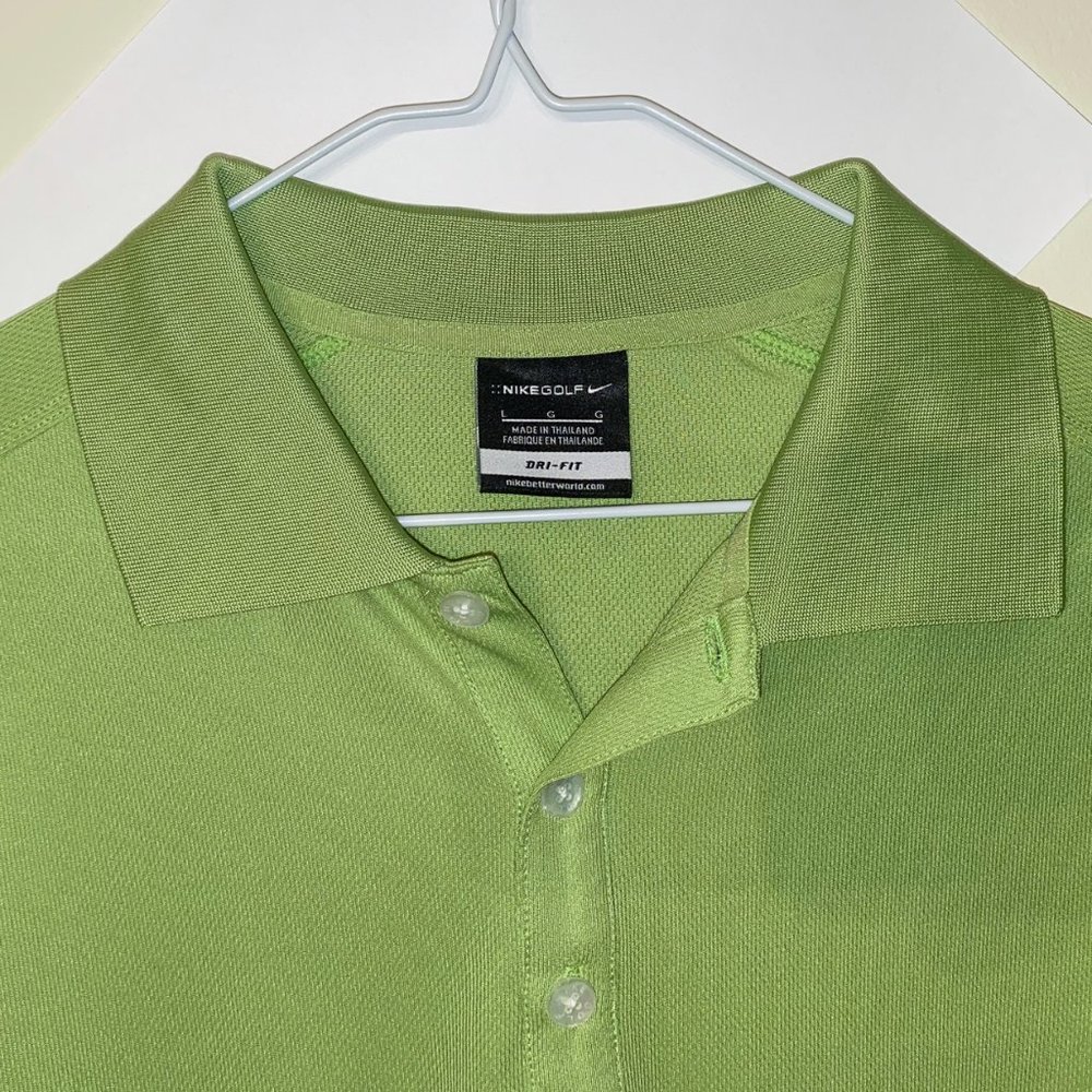 Nike Golf Dri-fit polo, green